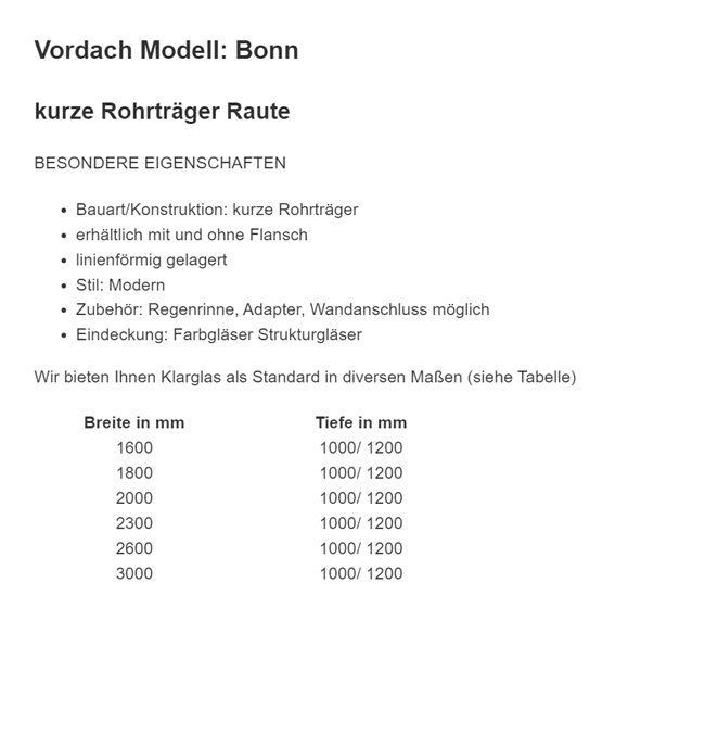 Haustürdach für  Korntal-Münchingen